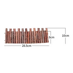 Драбина для гризунів Lesko T011006 у клітинку з дерева 28,5*8*10 см