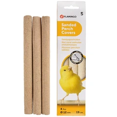 Жердочка з піщаним покриттям для птахів Flamingo Sanded Perch Covers, 12 мм, 4 од.