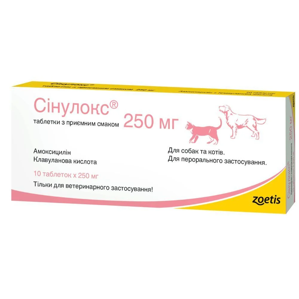 Simparica Препарат Zoetis Сінулокс мг для собак