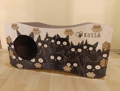 Дряпка (кігтеточка) Kussa Будиночок М (59 на 30 см)