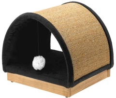 Кігтеточка для кота Comfy HALF MOON II 35 x 60 см бежева (5905546338806)