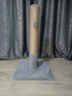 Дряпка Кігтеточка стовпчик Oppa Styopa "Юта" джут 40×40×70 см