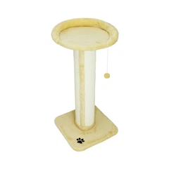 Дряпка для котів Lucky Pet "Прана Максі" сезаль (бежевый) - н77см, 38X38X77 см