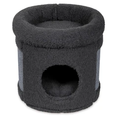 PetFun Pet Fun Дім будиночок-кігтеточка для котів 38х36 см - сірий