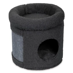PetFun Pet Fun Дім будиночок-кігтеточка для котів 38х36 см - сірий