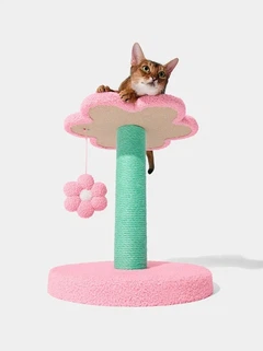 Кігтеточка для котів Vetreska Flora Cat Climber дві платформи