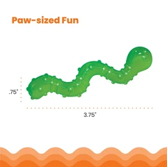 Іграшка CATSTAGES OrkaKat Catnip Wiggle Worm Хробачок для котів 10 см