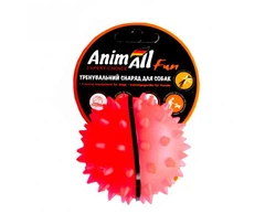 Іграшка AnimAll Fun м'яч-каштан, кораловий, 7 см