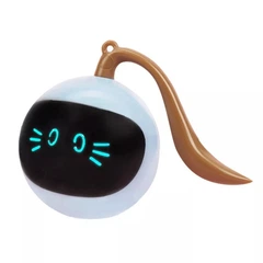 Игрушка для кошки USB smart мяч-шарик с хаотичным движением и подсветкой Sundy CreZZzo