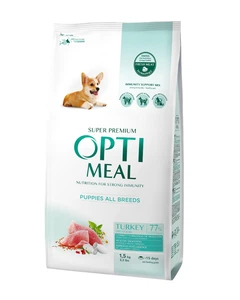 Optimeal Корм з індичкою для собак