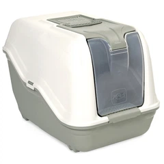 Туалет-бокс для котів з фільтром MPS NETTA MAXI CLOSE LIGHT GREEN 66*49*50 см