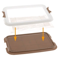 Лоток для гігієнічних пелюшок Ferplast Hygienic Pad Tray Small
