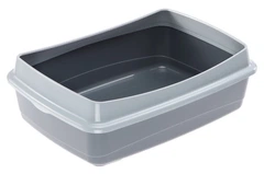 Лоток для кішок Ferplast Nip Plus 10 47х36х15.5 см Сірий (72041099)