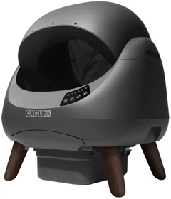 Автоматичний розумний лоток для котів CatLink Scooper Open-X Сірий (6972884752433)