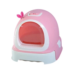 Без бренда Туалет закритий розмір 52 х 42 х 40 см рожевий CAMBIO LOCO TOY's