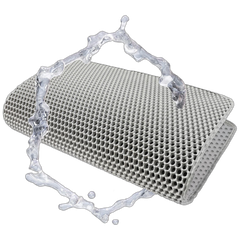 Без бренда Килимок для котячого туалету Mengduxingchong, надзвичайно великий розмір, захист від протікання, двошаровий контроль піску, нековзний, килимок з фільтрованим піском, зносостійкий, стійкий до подряпин,