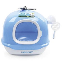M Pets Туалет з фільтром та совком для котів M-Pets Helicat Cat Litter Box 68,6х52,6х53,4 см (6953182726388)