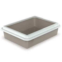 Georplast Max - Туалет з рамкою для котів 43,5x34x11 см (8116040105508)