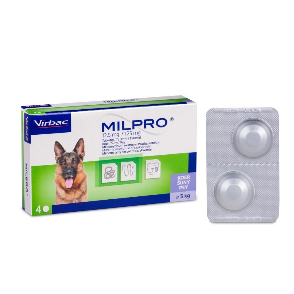 Мілпро Препарат Virbac Milpro для собак