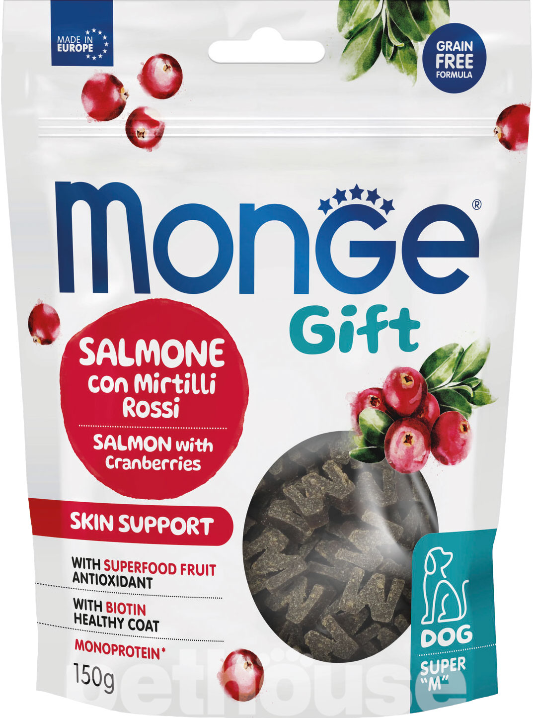 Monge Ласощі Gift Skin Support для собак
