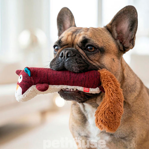 WauDog Fun Plush Іграшка "Білка" для собак, 18 см