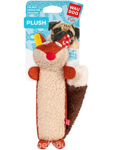 WauDog Fun Plush Іграшка "Лисиця" для собак, 18 см
