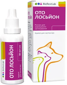 Засіб для чищення вух для собак та котів БІОТЕСТЛАБ Ото лосьйон 30 мл (ТП1310001) (4820190482068)